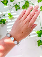 Load image into Gallery viewer, Rainbow Moonstone Tiffany Bracelet