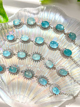 Load image into Gallery viewer, Aquamarine Tiffany Bracelet
