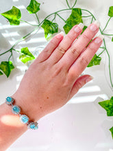 Load image into Gallery viewer, Aquamarine Tiffany Bracelet