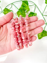 Load image into Gallery viewer, Rhodochrosite Chip Bracelet