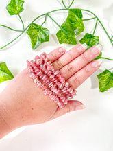 Load image into Gallery viewer, Rhodochrosite Chip Bracelet
