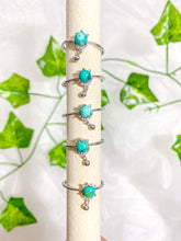 Load image into Gallery viewer, Natural Turquoise Ring (adjustable)