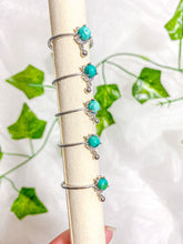 Load image into Gallery viewer, Natural Turquoise Ring (adjustable)