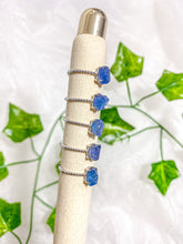 Load image into Gallery viewer, Raw Tanzanite Ring (adjustable)