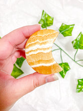 Load image into Gallery viewer, Orange Calcite Moon