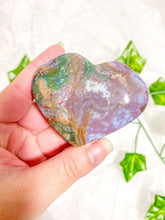 Load image into Gallery viewer, Ocean Jasper Heart