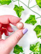 Load image into Gallery viewer, Mini Peach Moonstone Sphere