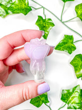 Load image into Gallery viewer, Crystal Flower Carving