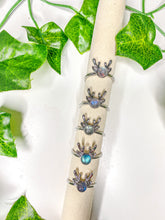 Load image into Gallery viewer, Labradorite Reindeer Ring (adjustable)