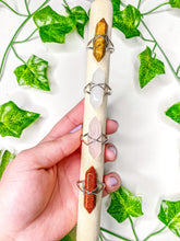 Load image into Gallery viewer, Crystal DT Ring (adjustable)