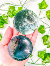 Load image into Gallery viewer, Moss Agate Circle Bowl