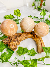 Load image into Gallery viewer, Peach Moonstone Sphere