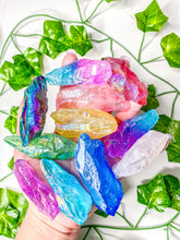 Load image into Gallery viewer, Aura Clear Quartz Wand Intuitively Pick (Random)