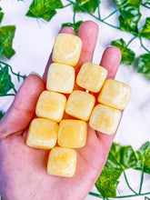 Load image into Gallery viewer, Orange Calcite Cube