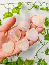Load image into Gallery viewer, Aura Rose Quartz Heart