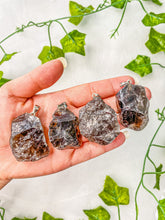 Load image into Gallery viewer, Raw Smoky Quartz Pendant