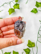 Load image into Gallery viewer, Raw Smoky Quartz Pendant