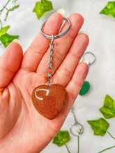 Load image into Gallery viewer, Crystal Heart Keychain