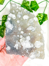 Load image into Gallery viewer, Clear Apophyllite on Blue Chalcedony Specimen #2