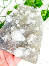 Load image into Gallery viewer, Clear Apophyllite on Blue Chalcedony Specimen #2