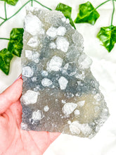 Load image into Gallery viewer, Clear Apophyllite on Blue Chalcedony Specimen #3