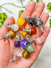 Load image into Gallery viewer, Crystal Witch Hat Pendant Intuitively Pick (Random)