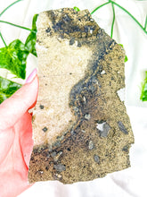 Load image into Gallery viewer, Clear Apophyllite on Blue Chalcedony Specimen #4