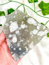 Load image into Gallery viewer, Clear Apophyllite on Blue Chalcedony Specimen #5