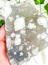 Load image into Gallery viewer, Clear Apophyllite on Blue Chalcedony Specimen #5