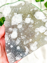 Load image into Gallery viewer, Clear Apophyllite on Blue Chalcedony Specimen #5