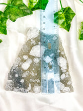 Load image into Gallery viewer, Clear Apophyllite on Blue Chalcedony Specimen #5