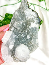 Load image into Gallery viewer, Clear Apophyllite on Blue Chalcedony Specimen #7