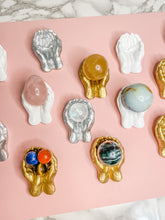 Load image into Gallery viewer, Peaceful Hands Crystal Holder