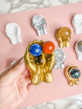 Load image into Gallery viewer, Peaceful Hands Crystal Holder