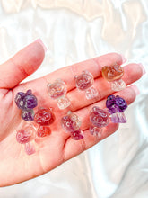 Load image into Gallery viewer, Mini Fluorite Luna Cat Sailor Moon