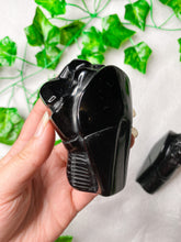 Load image into Gallery viewer, Black Obsidian Iron Man Fist