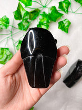 Load image into Gallery viewer, Black Obsidian Iron Man Fist