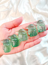 Load image into Gallery viewer, Green Fluorite Baby Yoda