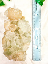 Load image into Gallery viewer, Green Apophyllite with Peach Stilbite Mineral Specimen #2 (AA)