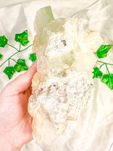 Load image into Gallery viewer, Green Apophyllite with Peach Stilbite Mineral Specimen #3