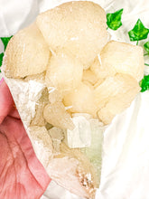 Load image into Gallery viewer, Green Apophyllite with Peach Stilbite Mineral Specimen #5