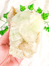 Load image into Gallery viewer, Green Apophyllite with Peach Stilbite Mineral Specimen #6