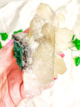 Load image into Gallery viewer, Green Apophyllite with Peach Stilbite Mineral Specimen #9