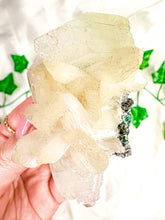 Load image into Gallery viewer, Green Apophyllite with Peach Stilbite Mineral Specimen #11