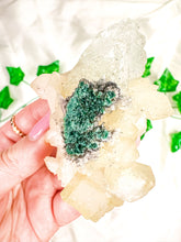 Load image into Gallery viewer, Green Apophyllite with Peach Stilbite Mineral Specimen #11