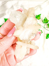 Load image into Gallery viewer, Green Apophyllite with Peach Stilbite Mineral Specimen #12