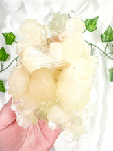 Load image into Gallery viewer, Peach Stilbite with Green Apophyllite and Okenite Mineral Specimen #4