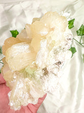 Load image into Gallery viewer, Peach Stilbite with Green Apophyllite and Okenite Mineral Specimen #4