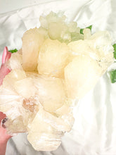 Load image into Gallery viewer, Peach Stilbite with Green Apophyllite and Okenite Mineral Specimen #4