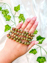 Load image into Gallery viewer, Unakite Bracelet